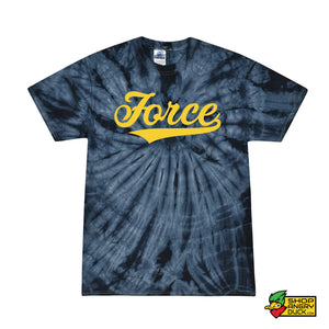 Force Script Logo Tie-Dye Youth Hoodie