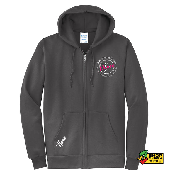 Miller South School Dance Full Zip Hoodie 1