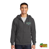 Notre Dame College Falcons Softball Full Zip Hoodie 004
