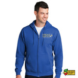 Notre Dame College Falcons Softball Full Zip Hoodie 001