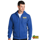 Notre Dame College Falcons Softball Full Zip Hoodie 004