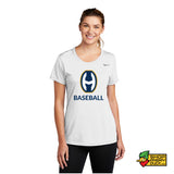 Hoban Baseball Nike Ladies Fitted T-shirt 1
