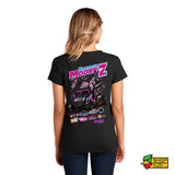 Brandon Moore Racing Illustrated Ladies T-shirt
