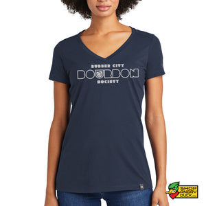 Rubber City Bourbon Society Ladies T-shirt
