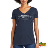Rubber City Bourbon Society Ladies T-shirt