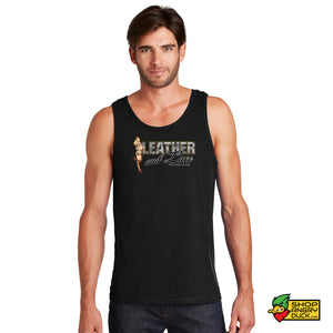 Leather and Lace Mens Tank