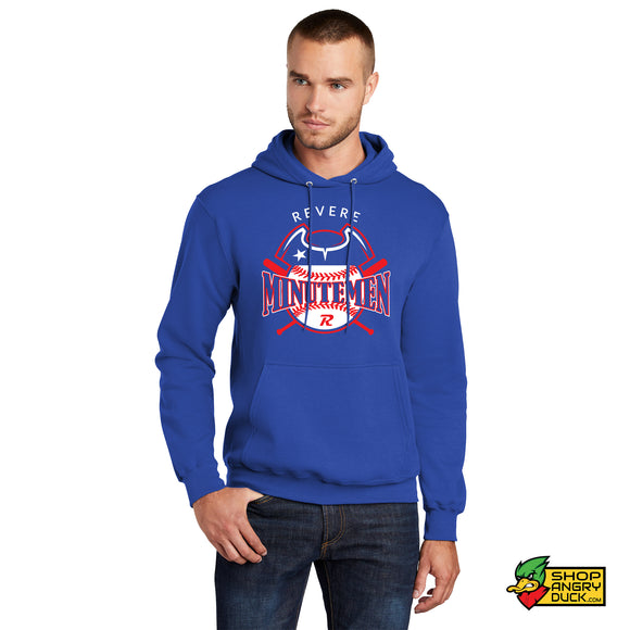 Revere Baseball Mascot Logo Hoodie