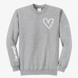 Heart Yourself Crewneck Fleece