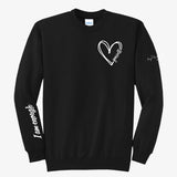 Heart Yourself Crewneck Fleece
