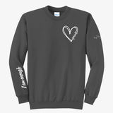 Heart Yourself Crewneck Fleece