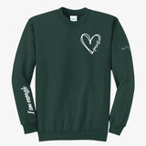 Heart Yourself Crewneck Fleece