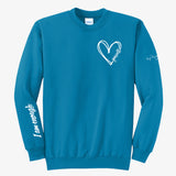 Heart Yourself Crewneck Fleece