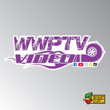 WWPTV Original Flame Logo Sticker