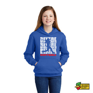 Revere Softball Player Logo Youth Hoodie