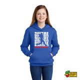 Revere Softball Player Logo Youth Hoodie