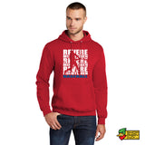 Revere Baseball Player Logo Hoodie