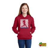 Revere Softball Player Logo Youth Hoodie
