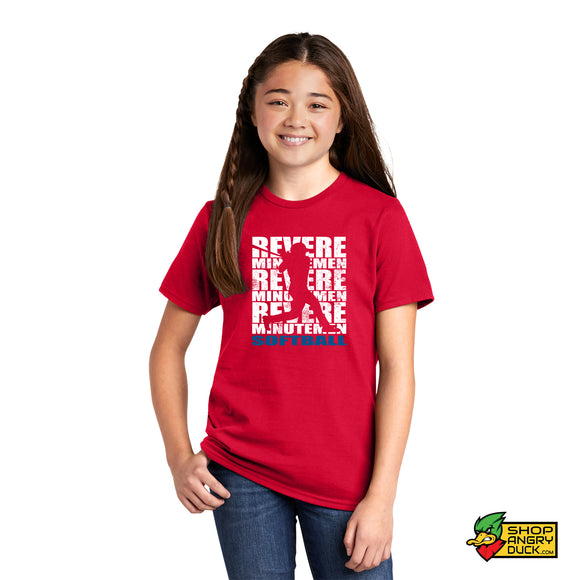 Revere Softball Player Logo Youth T-shirt