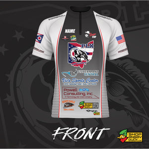2023 PLX Bass Masters Sublimated Short Sleeve Fishing Jersey