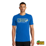 Notre Dame College Falcons Softball Nike Cotton/Poly T-Shirt 001