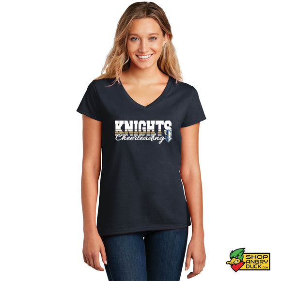 Hoban Cheer Knights Ladies V-Neck T-Shirt