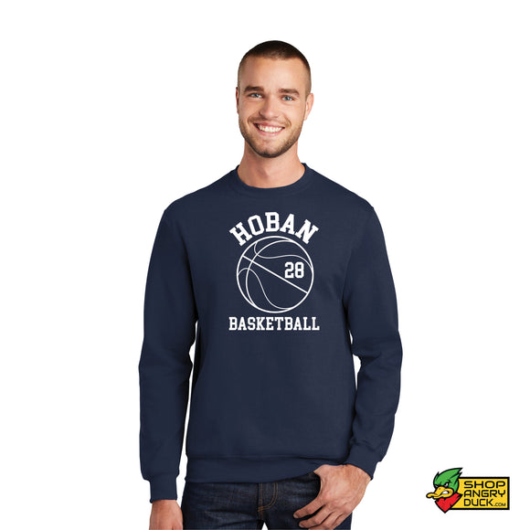 Hoban Basketball Personalized # Crewneck Sweatshirt
