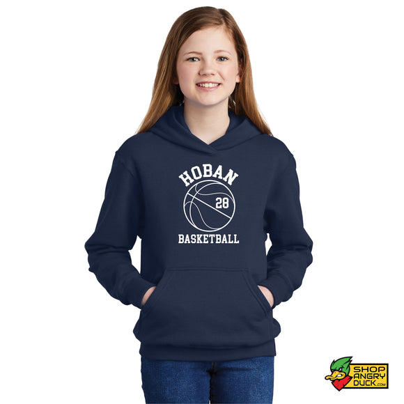 Hoban Basketball Personalized # Youth Hoodie