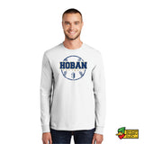 Hoban Softball Faded Ball Long Sleeve T-Shirt