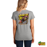 Cole Davis Racing '23 Ladies V-Neck T-Shirt