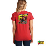 Cole Davis Racing '23 Ladies V-Neck T-Shirt
