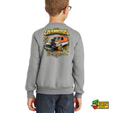 Dewbaby Motorsports Champion Youth Crewneck Sweatshirt
