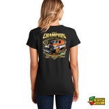 Dewbaby Motorsports Champion Ladies V-Neck T-Shirt