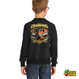 Dewbaby Motorsports Champion Youth Crewneck Sweatshirt
