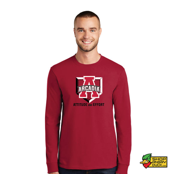 Arcadia Baseball Attitude Long Sleeve T-Shirt