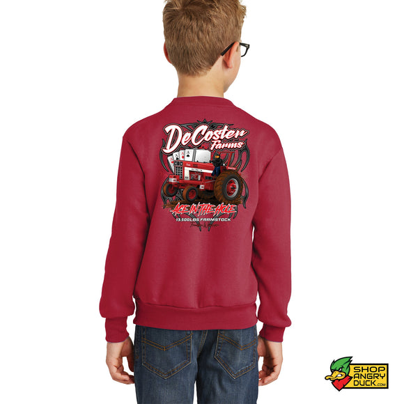 Decoster Farms Youth Crewneck Sweatshirt