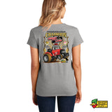 Diggin for a Livin Championship Ladies V-Neck T-Shirt