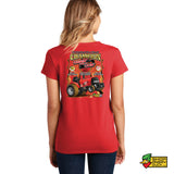 Diggin for a Livin Championship Ladies V-Neck T-Shirt