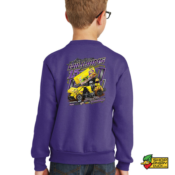 Aaron Williams Racing Youth Crewneck Sweatshirt