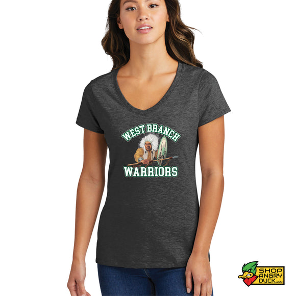West Branch Warriors Ladies V-Neck T-Shirt
