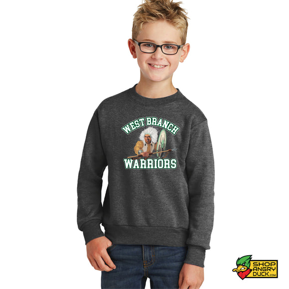 West Branch Mural  Youth Crewneck Sweatshirt