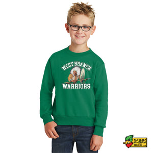 West Branch Mural  Youth Crewneck Sweatshirt