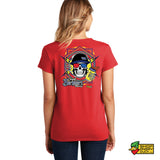 Danial Burkhart Racing Ladies V-Neck T-Shirt