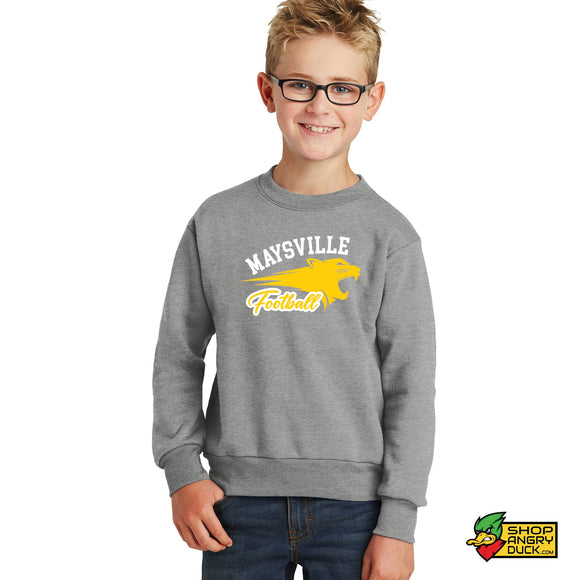 Maysville Panthers Panther Youth Crewneck Sweatshirt