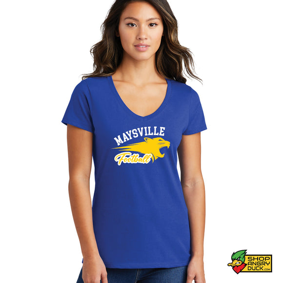 Maysville Panthers Panther Ladies V-Neck T-Shirt