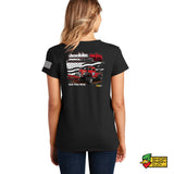 Double Ugly Pulling Team Ladies V-Neck T-Shirt