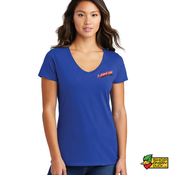 Layne Racing Ladies V-Neck T-Shirt