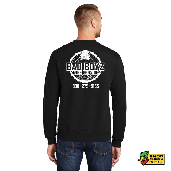 Bad Boyz Tree Service Crewneck Sweatshirt