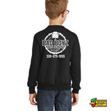 Bad Boyz Tree Service Youth Crewneck Sweatshirt