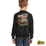 Busted Budget Pulling Team Youth Crewneck Sweatshirt