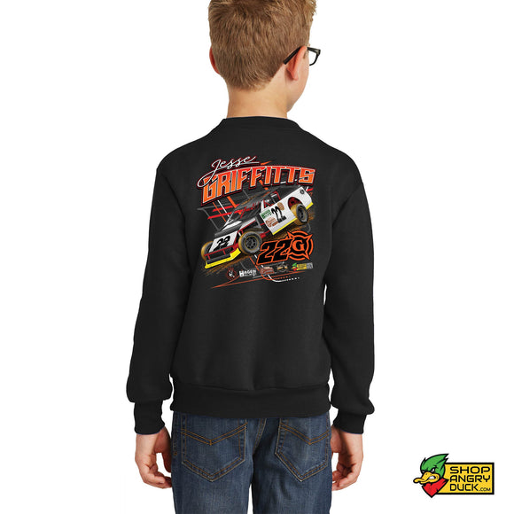 Jesse Griffitts Racing Youth Crewneck Sweatshirt